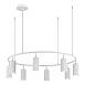 Светильник подвесной ST-Luce Белый/Белый GU10 8*5W 4000K SL1213.503.08 - фото