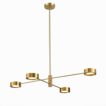 Светильник потолочный ST-Luce Латунь/Латунь LED 4*5W 3000K SL6504.302.04 - фото