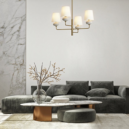 Подвесной светильник Freya Ceramics FR2029PL-06BS - фото