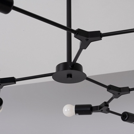 Люстра На Штанге Late D103 Black Imperiumloft 193583-26 - фото