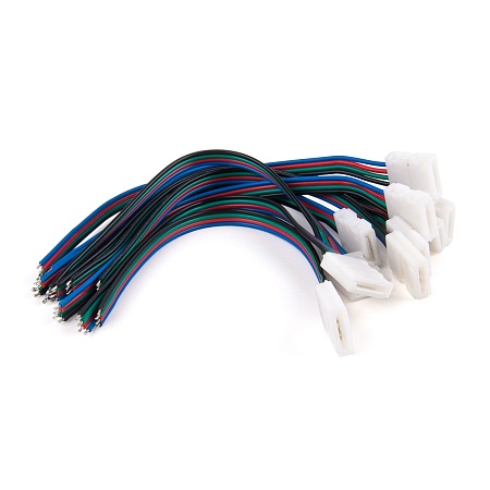 Коннектор для светодиодной ленты RGB 10 см (10 шт.) a039790 Elektrostandard - фото