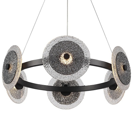 Светильник подвесной ST-Luce черный/дымчатый LED 1*34W 4000K SL6142.433.01 - фото