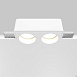 Встраиваемый светильник Technical DL123-GU10-02-W - фото
