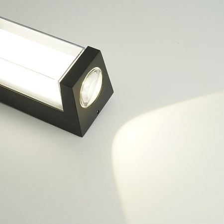 Светильник уличный светодиодный Feron DH059, 16W, 1400Lm, 3000K, черный - фото