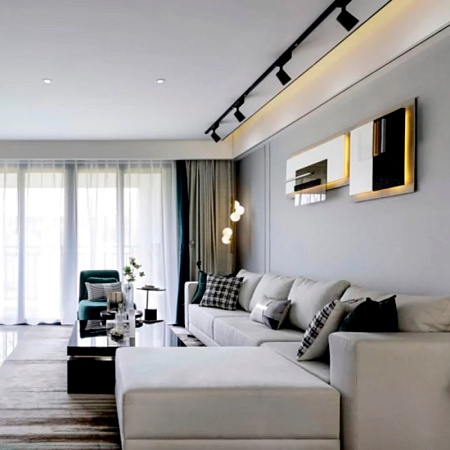 Светильник Feron AL182 трековый однофазный на шинопровод под лампу GU10, белый - фото