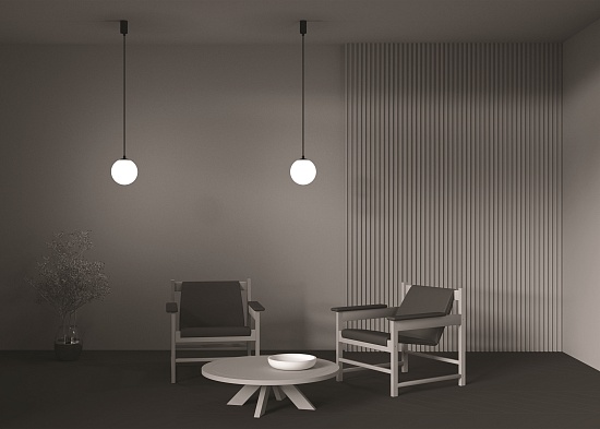 Подвесной светильник Technical Luna P039PL-5W4K-20-B - фото