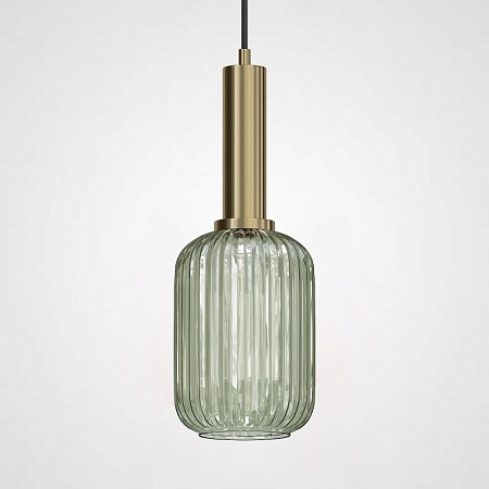 Подвесной Светильник Ferm Living Chinese Lantern A Brass / Green Imperiumloft 101692-26 - фото