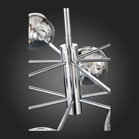 Светильник подвесной ST-Luce Хром/Дымчатый E14 12*40W SL1500.103.12 - фото