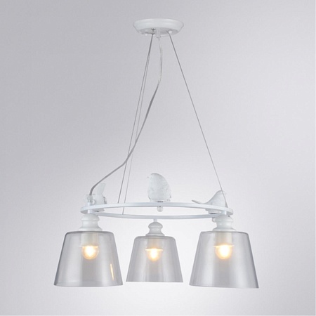 Подвесная люстра Arte Lamp PASSERO A4289LM-3WH - фото