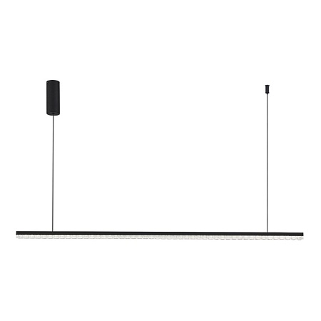 Светильник подвесной ST-Luce черный/прозрачный LED 1*32W 4000K SL1018.423.01 - фото