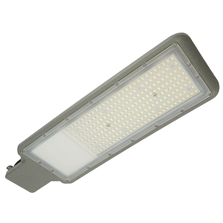 Светодиодный уличный консольный светильник Feron SP3024 150W 5000K 230V, серый - фото