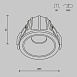 Встраиваемый светильник Technical Alfa LED DL043-01-10W3K-RD-WB - фото