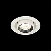 Св-к встр. Белый LED 1*12W 3000K 900Lm Ra80 24° IP20 D90xH92 180-240V ST702.238.12