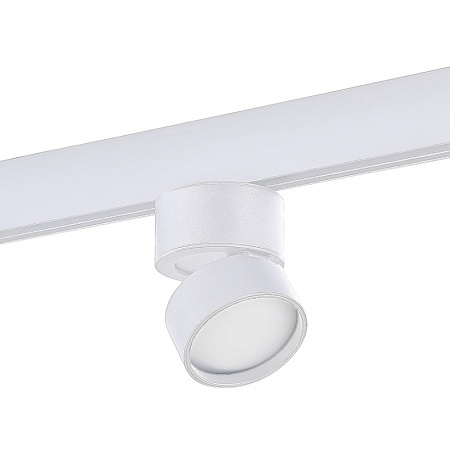 Магнитный трековый светильник Белый LED 1*9W 3000K 550Lm Ra>90 120° IP20 D85xH126 48V ST809.536.09 - фото