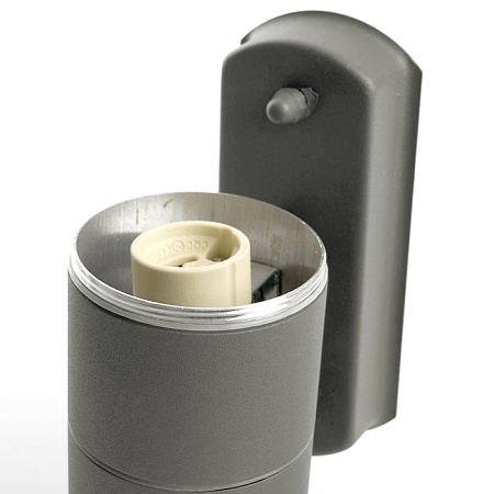 Светильник садово-парковый Feron DH0704,на стену, 2*GU10 230V, серый - фото