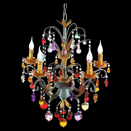 Люстра подвесная ST-Luce Разноцветный E14 5*40W SL426.763.05 - фото