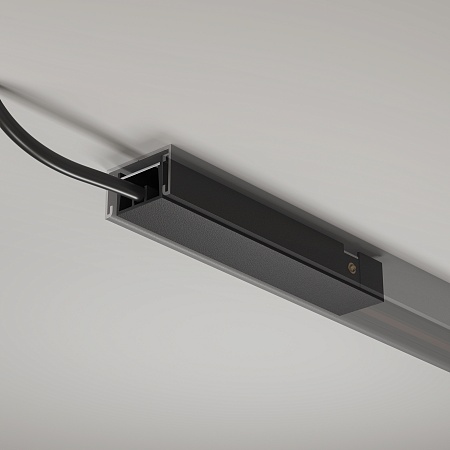 Трековая система Technical накладная низковольтная (48 Вольт) чёрная 300x300 TS-S-300-TR175-1-24WTW-M-B