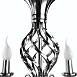 Подвесная люстра Arte Lamp ZANZIBAR A8392LM-6SS - фото