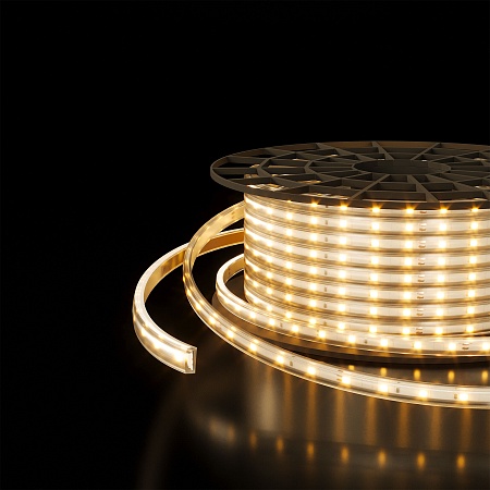 Светодиодная лента 220 В 8 Вт/м 60 Led/м 2835 IP65, дневной белый 4200K, 50 м Лента светодиодная 220V 8W 60Led 2835 IP65 дневной белый, 50 м Elektrostandard - фото