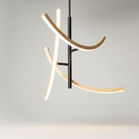 Подвесной светильник Maytoni MOD428PL-L27BK - фото