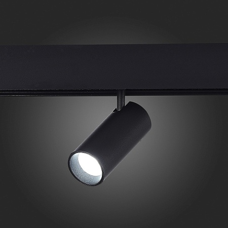 Магнитный трековый светильник SMART Черный LED 1*7W 2700K-6500K 630Lm Ra90 36° IP20 L10 ST375.406.07 - фото