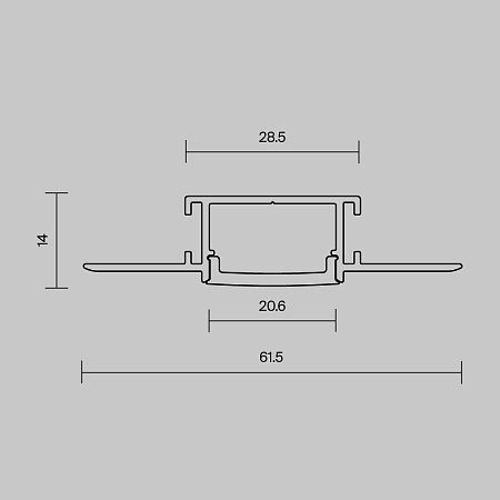 Профиль Led Strip 636003 - фото