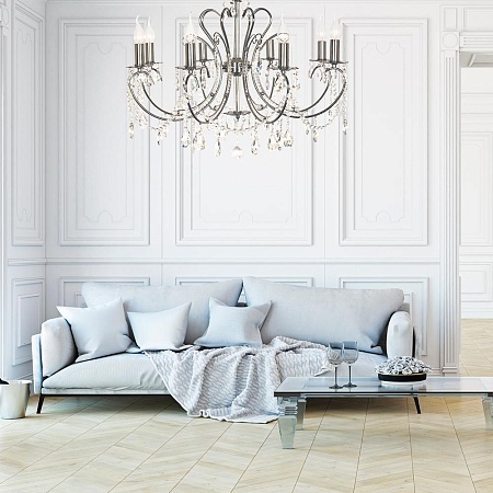 Подвесная люстра Arti Lampadari Romano E 1.1.8.601 NB - фото