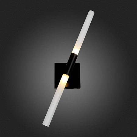 Бра ST-Luce Черный/Белый G9 2*5W SL947.401.02 - фото