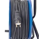 Удлинитель на металлической катушке 4-местный с/з Stekker, PRF02-41-50, 50м, 3*2,5, серия Professional, синий - фото