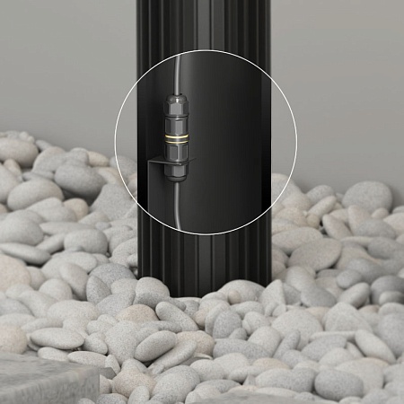 Садовый светильник Denkirs DK9728-BK - фото