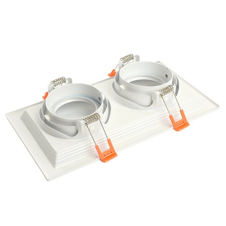 Светильник встраиваемый Feron DLT202 потолочный MR16 G5.3 белый - фото