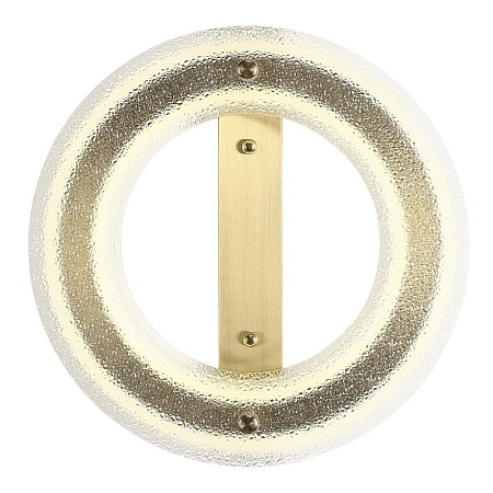 Светильник потолочный ST-Luce золотистый/Прозрачный LED 1*30W 4000K SL6245.202.01 - фото