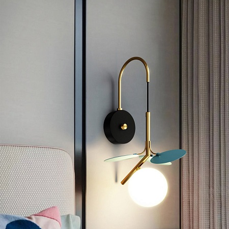 Настенный Светильник Matisse Blue W Imperiumloft 201086-23 - фото