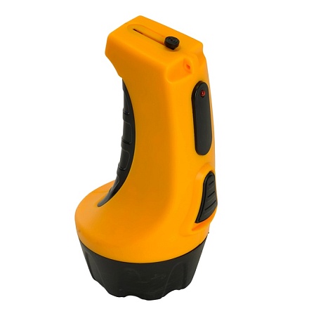 Фонарь аккумуляторный, 4 LED DC (свинцово-кислотная батарея), желтый, TH2293 (TH93A) - фото