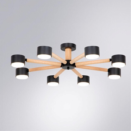 Потолочная люстра Arte Lamp TENDA A1624PL-8BK - фото