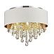 Светильник потолочный ST-Luce Хром/Белый, Золотистый, Прозрачный E14 6*40W SL1350.502.06 - фото