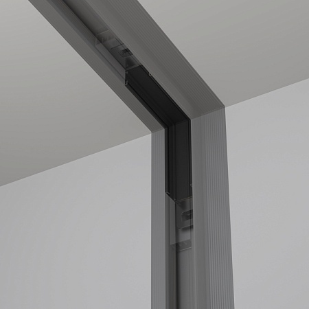 Трековая система Technical накладная низковольтная (48 Вольт) чёрная 300x300 TS-S-300-TR173-1-16WTW-B