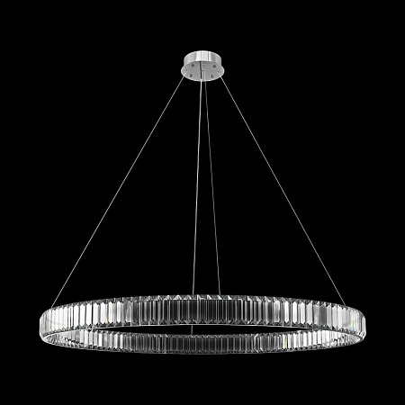 10135/1000 Chrome Подвесной светильник LOFT IT Crystal ring - фото