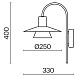 Настенный светильник (бра) Freya FR5600WL-L5MG - фото