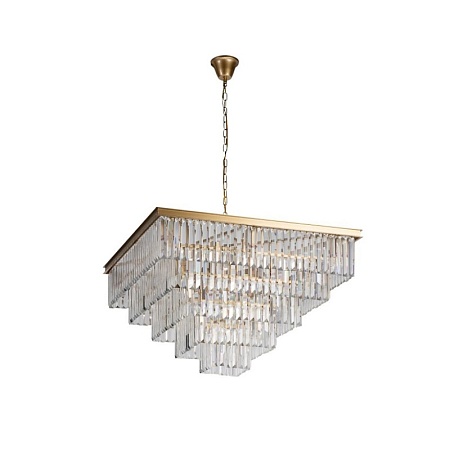 10019/800S Подвесная люстра LOFT IT Prism Clear - фото