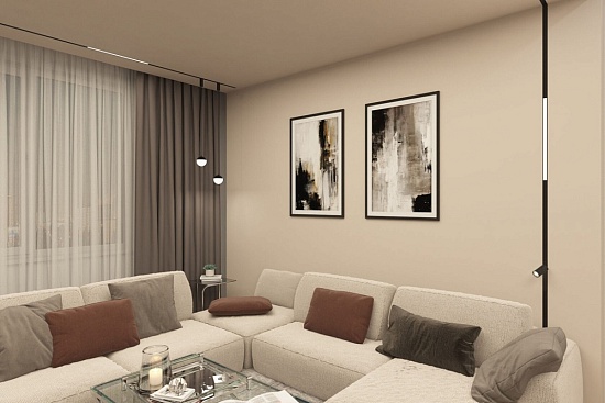 Светильник на шине Denkirs SMART LINEAR DK8005-BK - фото