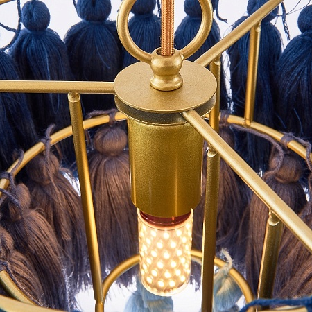 Подвесной Светильник Tassel Синий Imperiumloft 181895-26 - фото