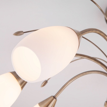 Потолочный светильник Eurosvet 30280/8 античная бронза - фото