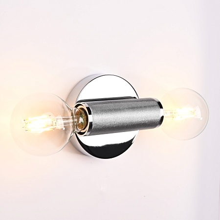 Бра Rh Utilitaire Inline Sconce Silver Imperiumloft 123280-22 - фото