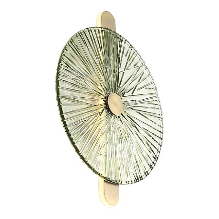 Светильник настенный ST-Luce бронза/зелёный LED 1*11W 4000K SL6141.321.01 - фото