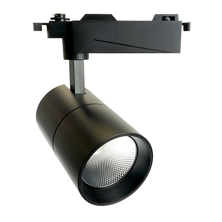 Светодиодный светильник Feron AL103 трековый однофазный на шинопровод 30W 4000K, 35 градусов, черный с индексом цветопередачи >90Ra серия TrueColor - фото