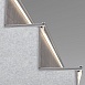 LL-2-ALP025 Встраиваемый алюминиевый профиль для подсветки ступеней (под ленту до 11mm) LL-2-ALP025 Elektrostandard - фото