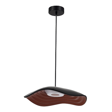 Светильник подвесной ST-Luce Черный/Черный, Оранжевый LED 1*12W 3000K SL6208.401.12 - фото
