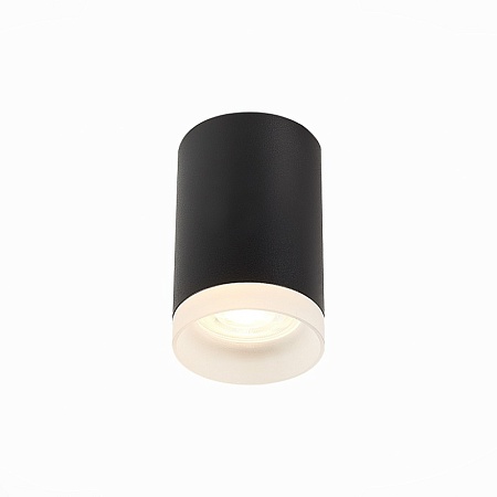Светильник потолочный Черный GU10 1*50W IP20 D64xH99 220V Без ламп ST100.402.01 - фото
