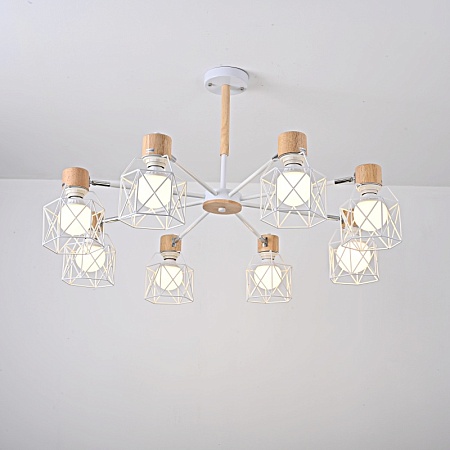 Потолочная Люстра Corf B3 White 8 Lamps Imperiumloft 189481-26 - фото